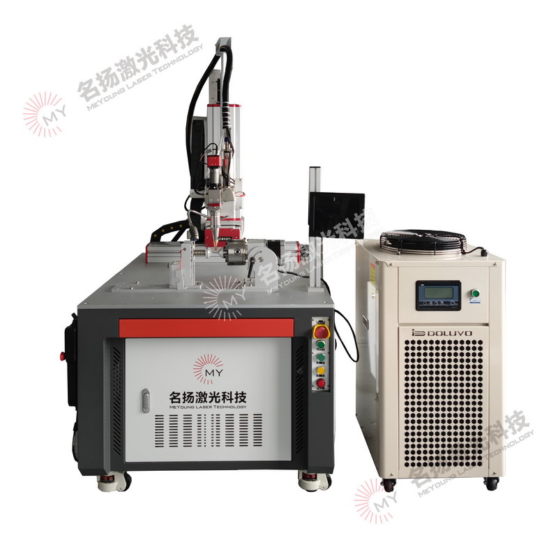 1000W連續(xù)激光焊接機帶長版旋轉(zhuǎn)頭2